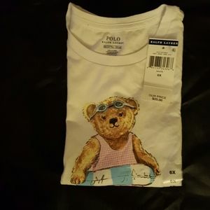 Girls  Teddy Bear Tee